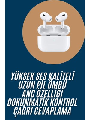 Yeni Nesil Pro Bluetooth Kulaklık Android ve Ios Uyumlu Dokunmatik Kontrol