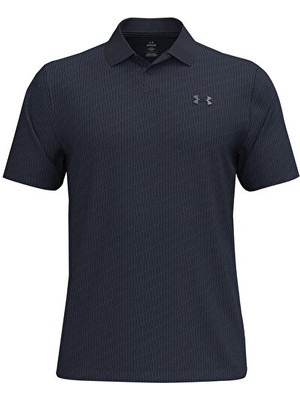 Under Armour Ua Matchplay Printed Polo Erkek Günlük Polo Tişört 1377377-423 Mavi