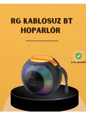 360° Stereo Surround Sesli Taşınabilir Hoparlör