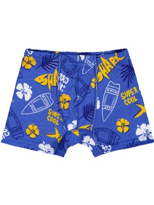 Domi Kids Shark  2-8 Yaş Erkek Çocuk 2'li Boxer
