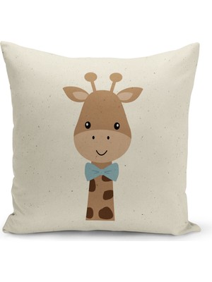 Filamente Çocuk Bebek Odası Dijital Baskılı Kırlent Kılıfı