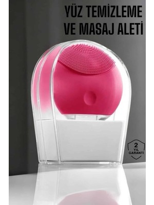 Yüz Temizleme ve Masaj Aleti Tüm Cilt Tipleri Için Uygun, Kan Dolaşımını Artıran