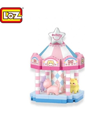 Vagonlife Vagonlıfe Loz 8630 Mikro Blok Lunapark Seri - Atlı Karınca 180 Parça  10+
