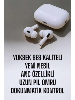 Kablosuz Bluetooth Kulaklık Gürültü Önleme, Su Geçirmez, Mikrofonlu