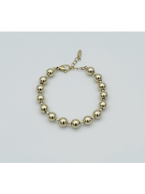 Mavika Jewellery 14K Gold Plated Bubble Bileklik