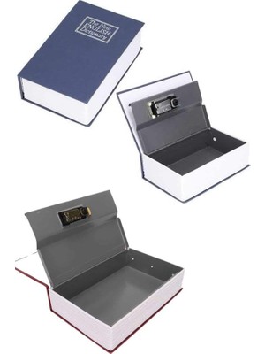 Kilitli Gizli Kasa Sözlük Kumbara Kitap Sözlük Görünümlü 18CM
