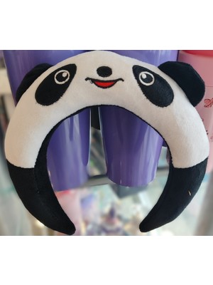 Ada Çanta Kırtasiye Panda Figürlü Pelüş Şık Tasarım Taç AD955518