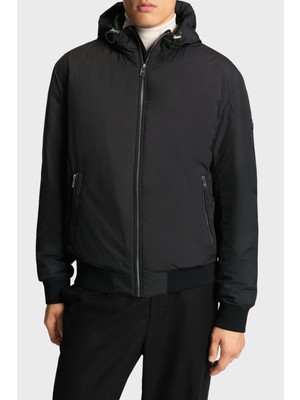 Boss Regular Fit Kapüşonlu Yaka Su Itici Mont Erkek Mont 50547425 001