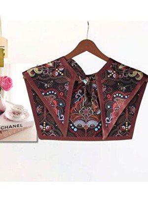 Nurfemina Bohem Stil Etnik Desenli Kadın Omuz Şalı