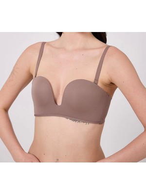 Larimar Freshness MSF05 Destekli V Dekolte Lazer Kesim Sütyen