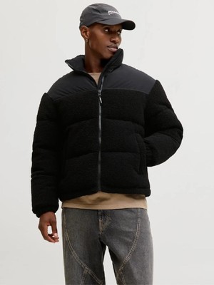 Jack & Jones Jack Jones Flare Teddy Puffer Erkek Ceket 12286050