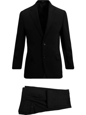 Uki Siyah Comfort Fit 6 Drop Takım Elbise