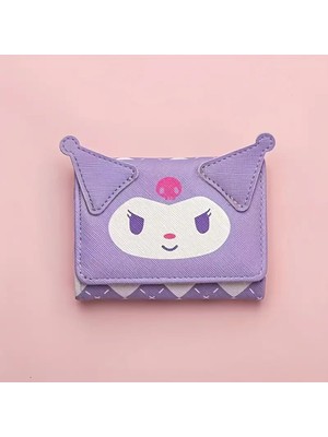 Ada Çanta Kırtasiye Kuromi Figürlü Cüzdan KRM09