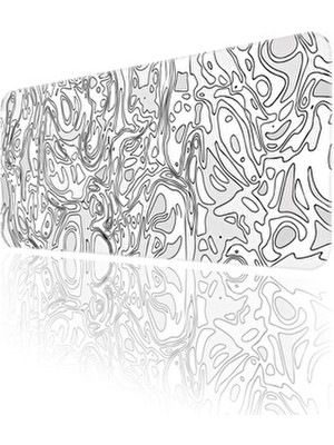 Helixsun 90X40 cm Topography Gaming Oyuncu Mouse Pad Kaymaz Taban Büyük Klavye Fare Altlığı Mousepad