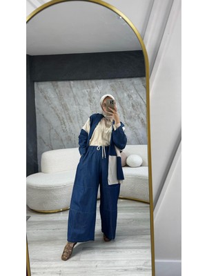 Touche Bol Paça Denim Pantolon