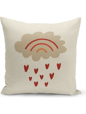 Filamente Çocuk Bebek Odası Dijital Baskılı Kırlent Kılıfı