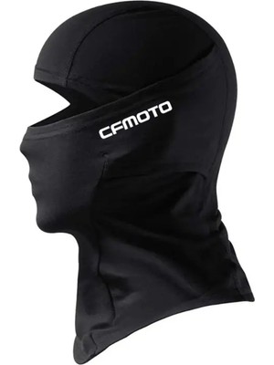 Flex Cf Moto Reflektörlü Siyah Kar Maskesi Balaklava Motor Spor