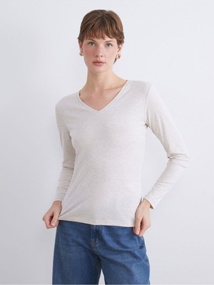 LC Waikiki Yeni Sezon V Yaka Kadın BODY_8684687718063