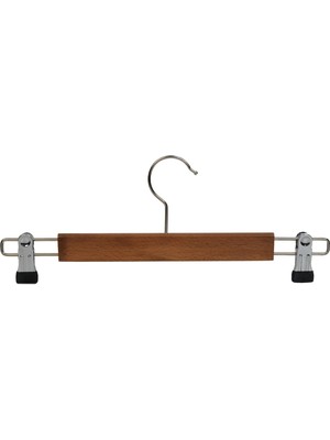 Matmel 8131/B Ahşap Pantolon  Etek Askısı - Ceviz