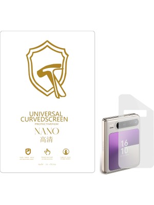 Microcase Pura x ile Uyumlu Full Tpu Nano Arka Ekran Koruma Filmi - EKM102