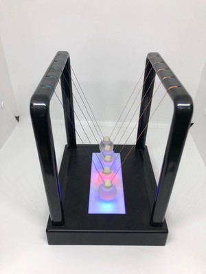 Lebron Renkli LED Işıklı Balans Topları Cam Stres Topları