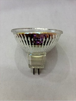 Elektrikcim 220 Volt, 50 Watt Gu 5.3 Iğne Ayak Çanak Ampul, Sarı Işık Dimlenebilir