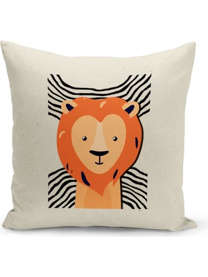 Filamente Çocuk Bebek Odası Dijital Baskılı Kırlent Kılıfı