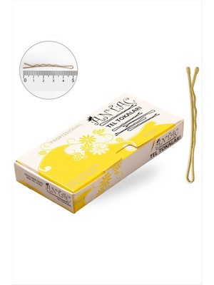 Fantastik Store Sarı Topuzlu Tel Toka 150 Adet