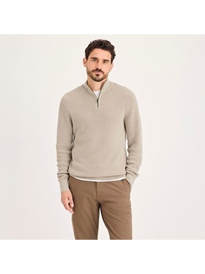 Dockers 1/4 Fermuarlı Kazak