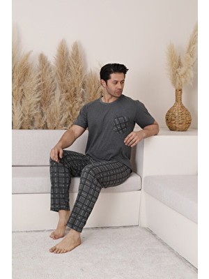 Sude Homewear Genç Erkek Kısa Kol Pijama Takımı