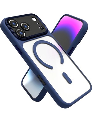 Nrzsnt Joko Apple Iphone 17 Pro Hazar Magsafe Kapak - Lacivert