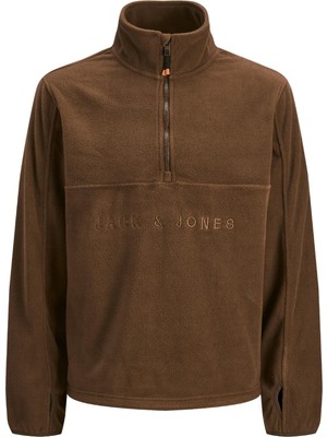 Jack & Jones Jjalpes Half Zip Fleece Jacket – Erkek Polar Mont