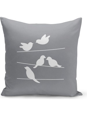 Filamente Çocuk Bebek Odası Dijital Baskılı Kırlent Kılıfı