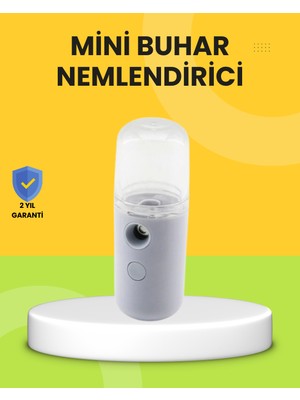 Kablosuz Şarjlı Buharlı Nemlendirici – Enerji Tasarruflu Taşınabilir Cilt Bakım Cihazı