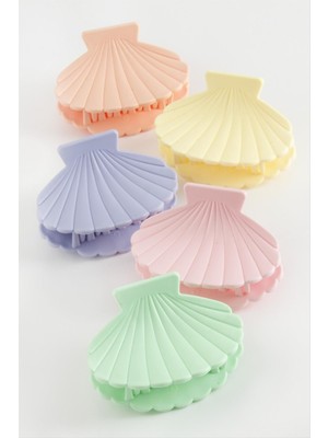 Fantastik Store Istiridye Renkli Mandal Toka 6 cm