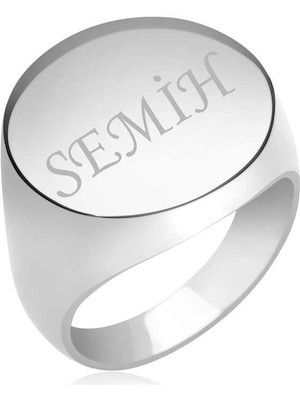 Gumush Hk Gümüş Erkek Yüzük Kişiye Özel |Gümüş Takı Hediyelik Ürünler