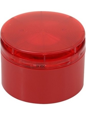 Eleks Konvansiyonel Ledli Yangın Sireni 12-24V Dc