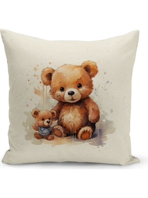 Filamente Çocuk Bebek Odası Dijital Baskılı Kırlent Kılıfı