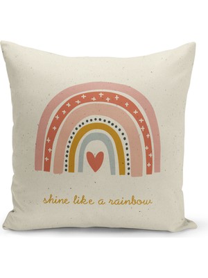 Filamente Çocuk Bebek Odası Dijital Baskılı Kırlent Kılıfı