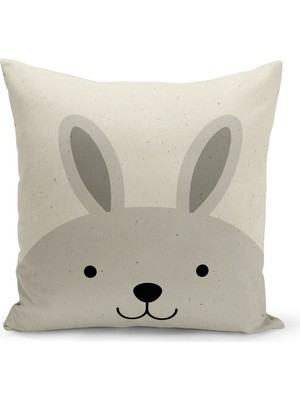 Filamente Çocuk Bebek Odası Dijital Baskılı Kırlent Kılıfı