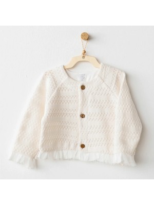 Andywawa AC26137 Wawa Exclusive Ceket Ekru