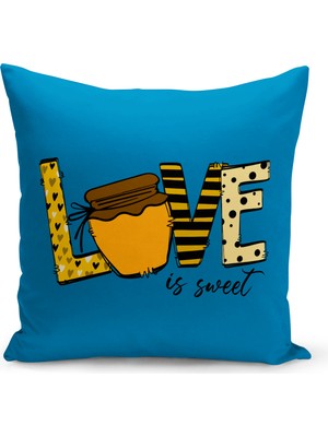 Filamente Çocuk Bebek Odası Dijital Baskılı Kırlent Kılıfı