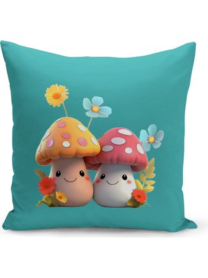 Filamente Çocuk Bebek Odası Dijital Baskılı Kırlent Kılıfı