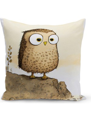 Filamente Çocuk Bebek Odası Dijital Baskılı Kırlent Kılıfı