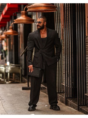 Kastrioti Kemerli Blazer Old Money Ceket