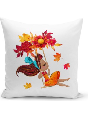 Filamente Çocuk Bebek Odası Dijital Baskılı Kırlent Kılıfı