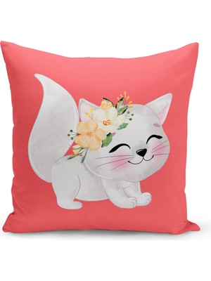 Filamente Çocuk Bebek Odası Dijital Baskılı Kırlent Kılıfı