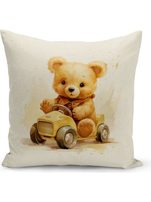 Filamente Çocuk Bebek Odası Dijital Baskılı Kırlent Kılıfı