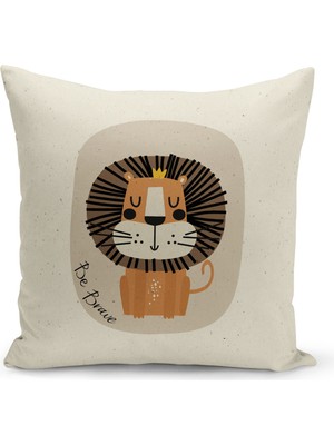 Filamente Çocuk Bebek Odası Dijital Baskılı Kırlent Kılıfı