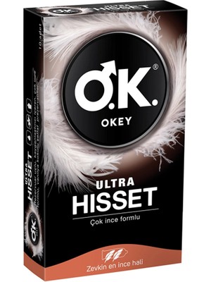 Okey Ultra Hisset Prezervatif 10'lu